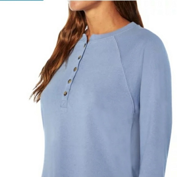 Gap Women’s Henley Sweatshirt NWT Size Small - Picture 4 of 5